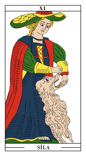 Tarotová karta Síla