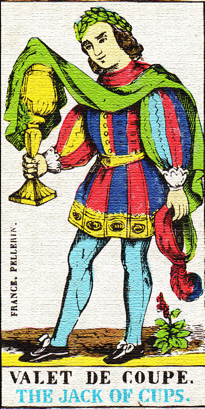 Tarotová karta Princ pohárů
